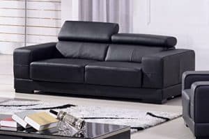 Voll-Leder Sofa 3-Sitzer Ledersofa Sessel Dreisitzer Couch 2017-3-S