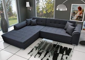 Ecksofa Sorrento Eckcouch Sofa Couch mit Bettfunktion